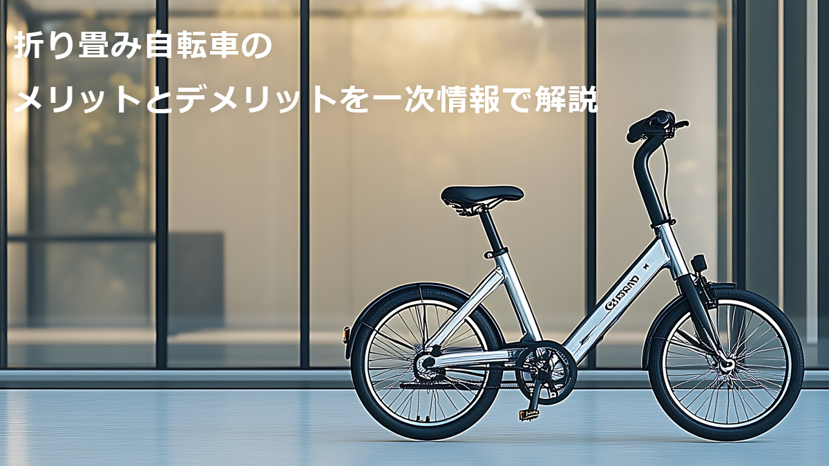 折り畳み自転車 メリット デメリット