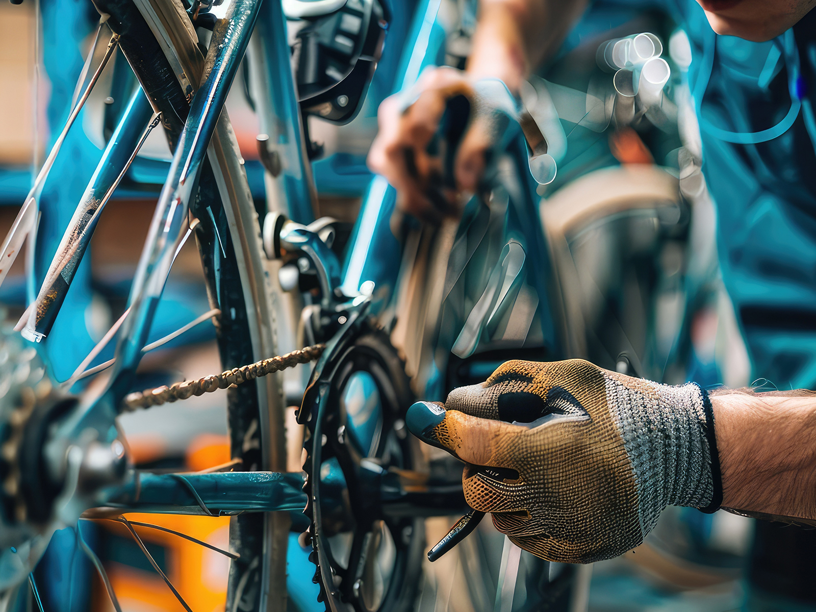 MOVE e-Bike メンテナンス作業