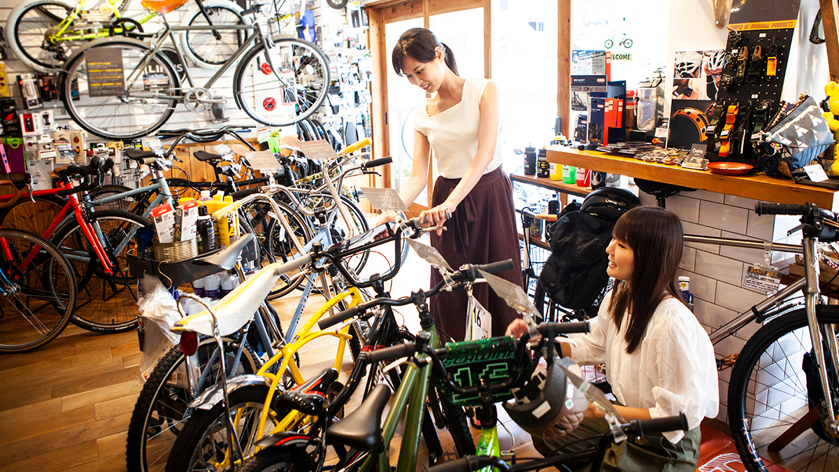 自転車 防犯登録 ネットでできる 手続きのイメージ