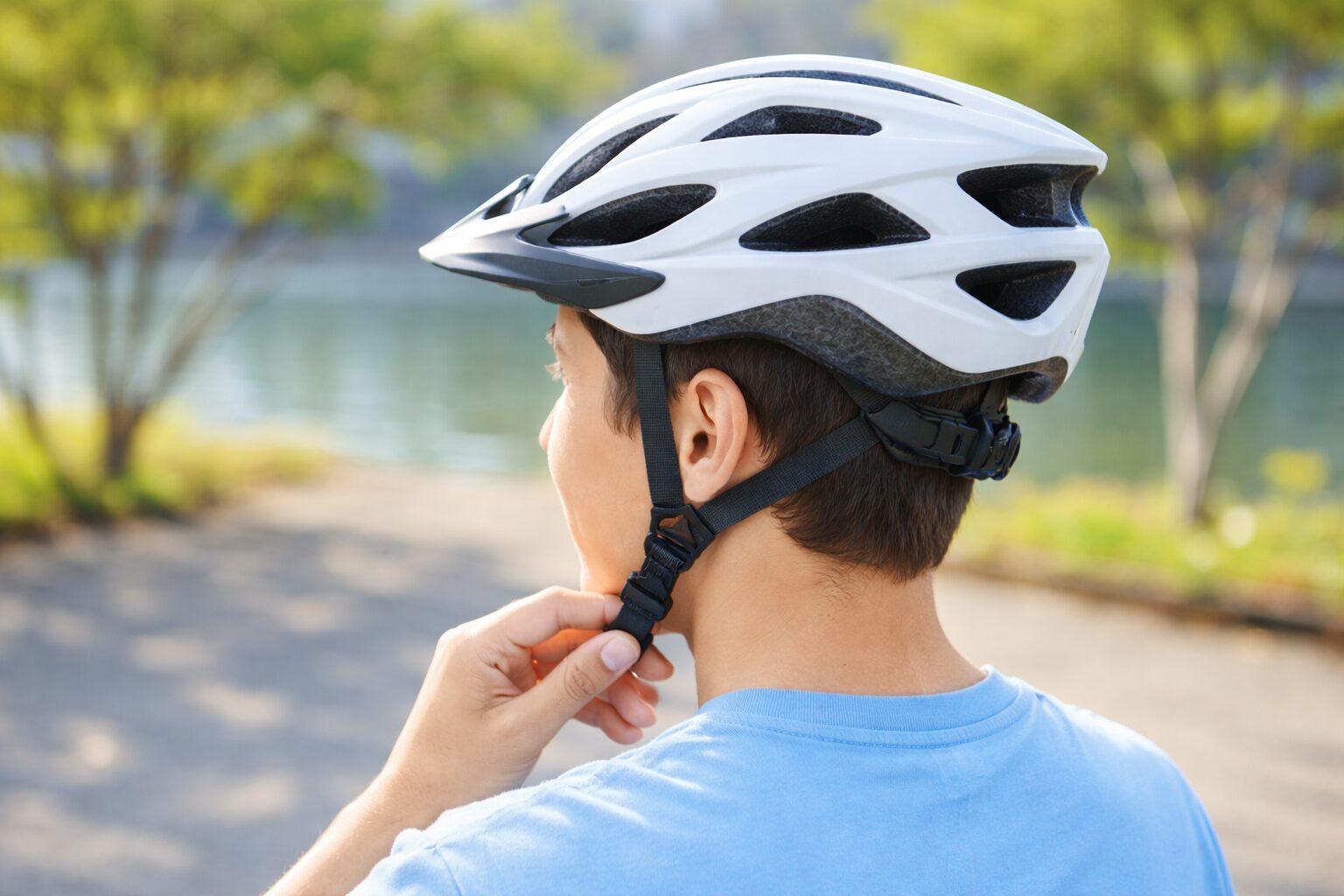 自転車 ヘルメット 着用 イメージ