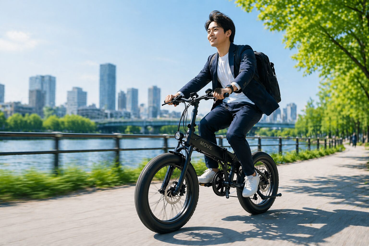 電動自転車 通勤 快適 MOVE